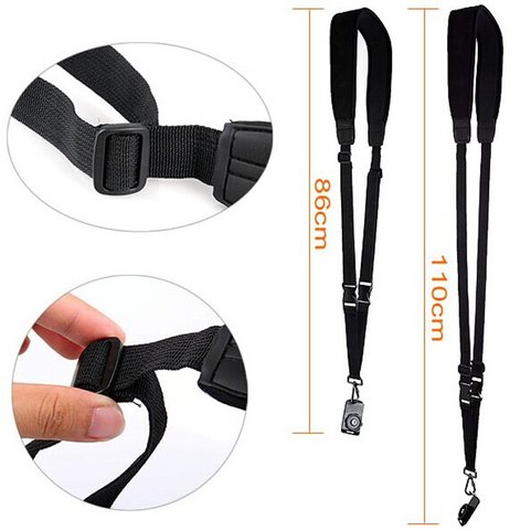 Dây đeo máy ảnh kép dây đeo vai nhanh xạ thủ cho Canon micro đơn Sony Sony dây đeo dây đeo cổ tay kỹ thuật số - Phụ kiện máy ảnh DSLR / đơn chân máy ảnh benro
