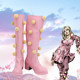 A304 Jojo's Bizarre Adventure Part 7 Lucy Schulte Cos Shoes Cosplay Shoes