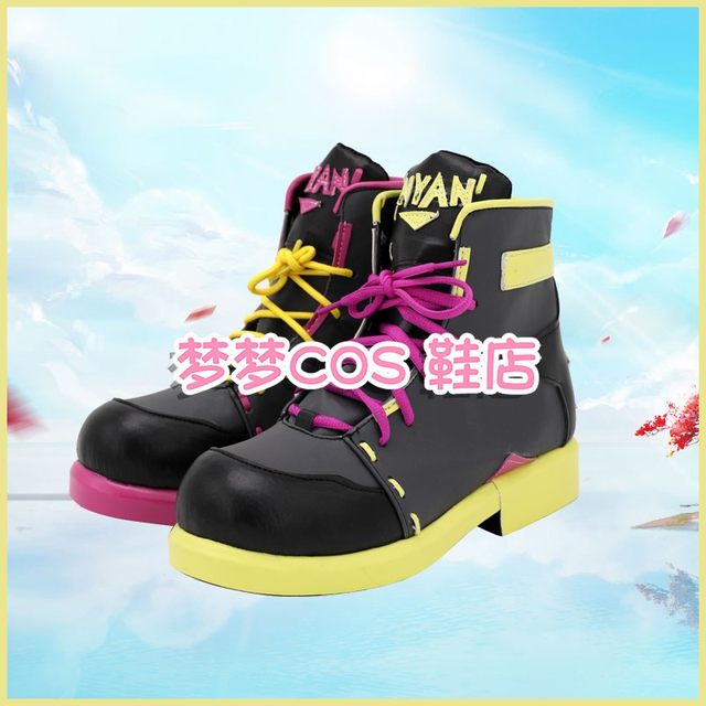 A1370 Vtuber Virtual Idol Hololive Always Dark and Always Cos Shoes Cosplay Shoes