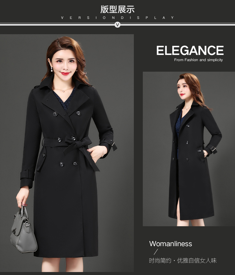 Trench pour femme      en Polyester - Ref 3226239 Image 8