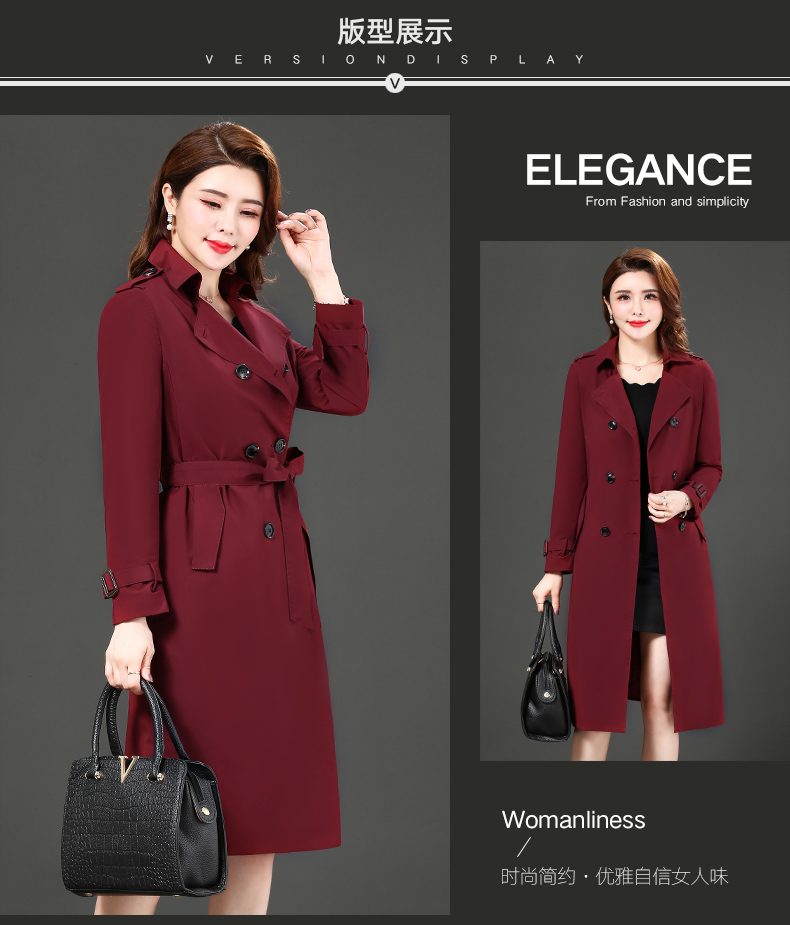 Trench pour femme      en Polyester - Ref 3227293 Image 9