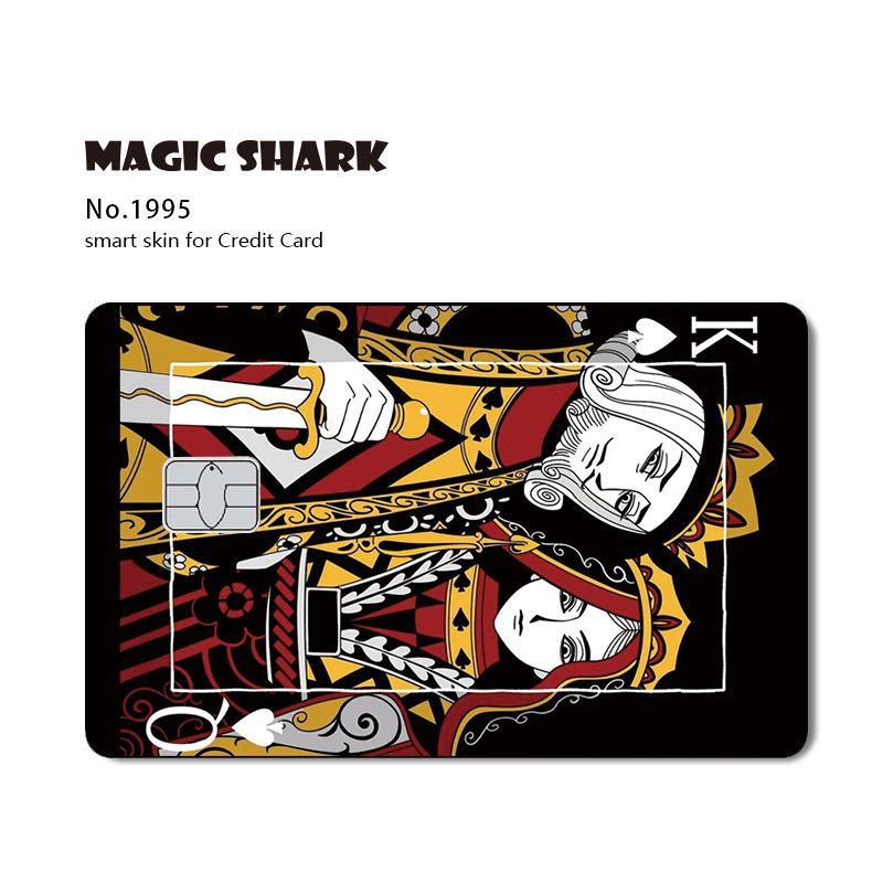 Refueling Bus Access Control Bank Credit Card High-Definition Three-Dimensional Sticker Film Leaves No Glue Q Spade K Refueling Bus Access Control Bank Credit Card High-Definition Three-Dimensional Sticker Film Leaves No Glue Q Spade K