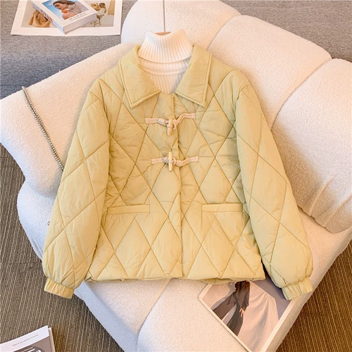 Демисезонный цветной модный лонгслив, пуховик с пухом, большой размер, подходит для полных девушек