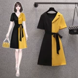 Летний корсет, платье, большой размер, коллекция 2022, подходит для полных девушек, по фигуре, свободный крой