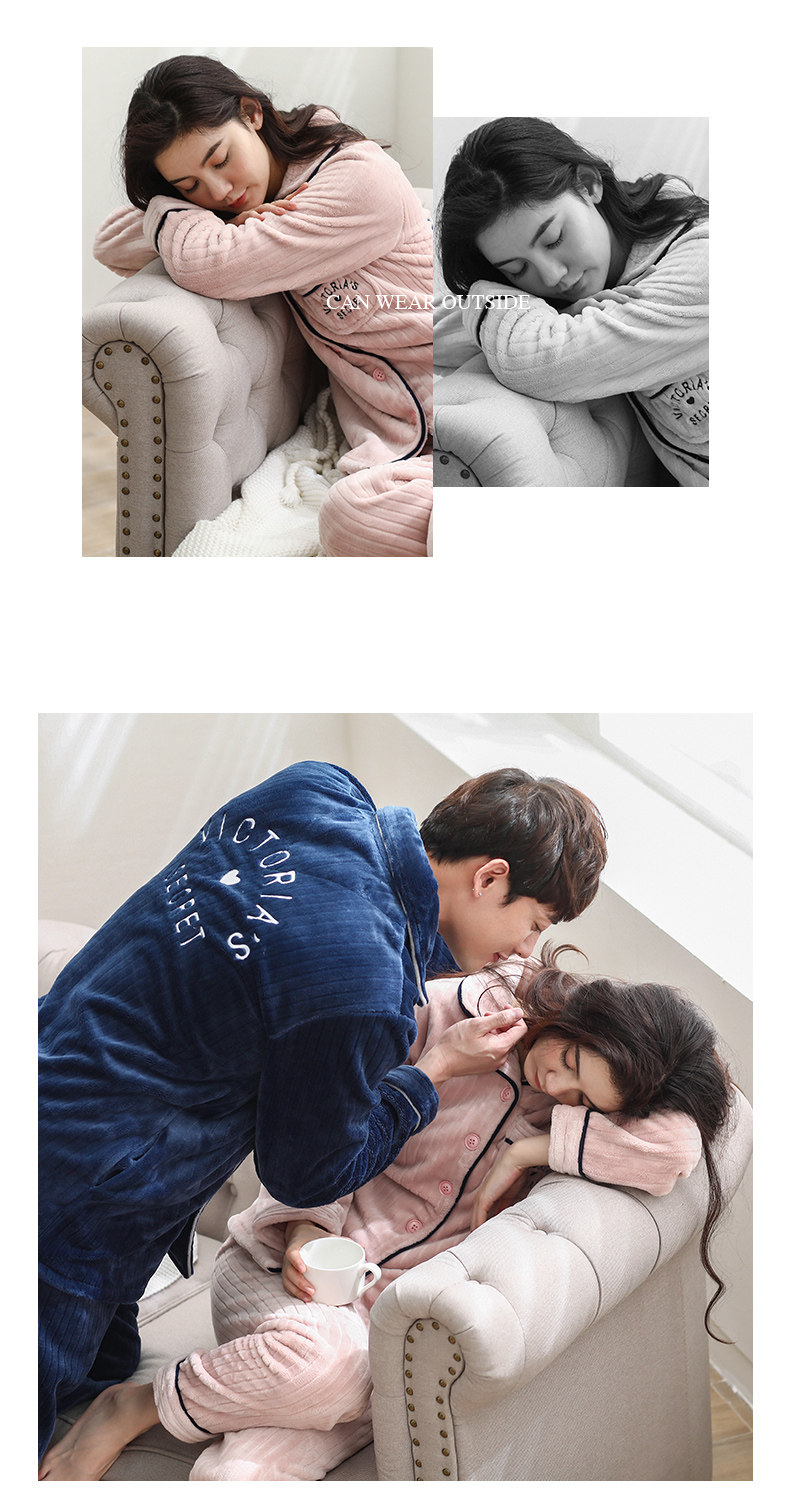 Pyjama mixte en Polyester Polyester  à manches longues - Ref 3005813 Image 11