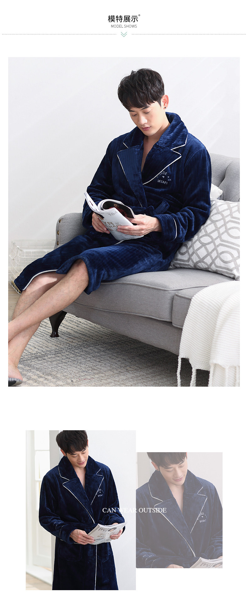 Pyjama mixte en Polyester Polyester  à manches longues - Ref 3005813 Image 20