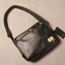 three-box motorcycle bag trendy brand Japanese men bag shoulder shoulder bag 2020 fashion soft leather IPad bag