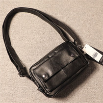 Three-box small shoulder bag mens mini cross-body chest bag fashion youth sports hanging bag locomotive bag trendy mens bag