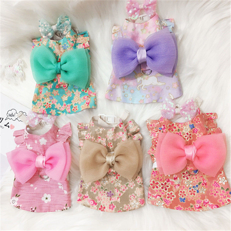 ins dream color pet clothes bunny clothes snow mink guinea pig skirt teacup dog kitty and wind skirt girl heart-Taobao