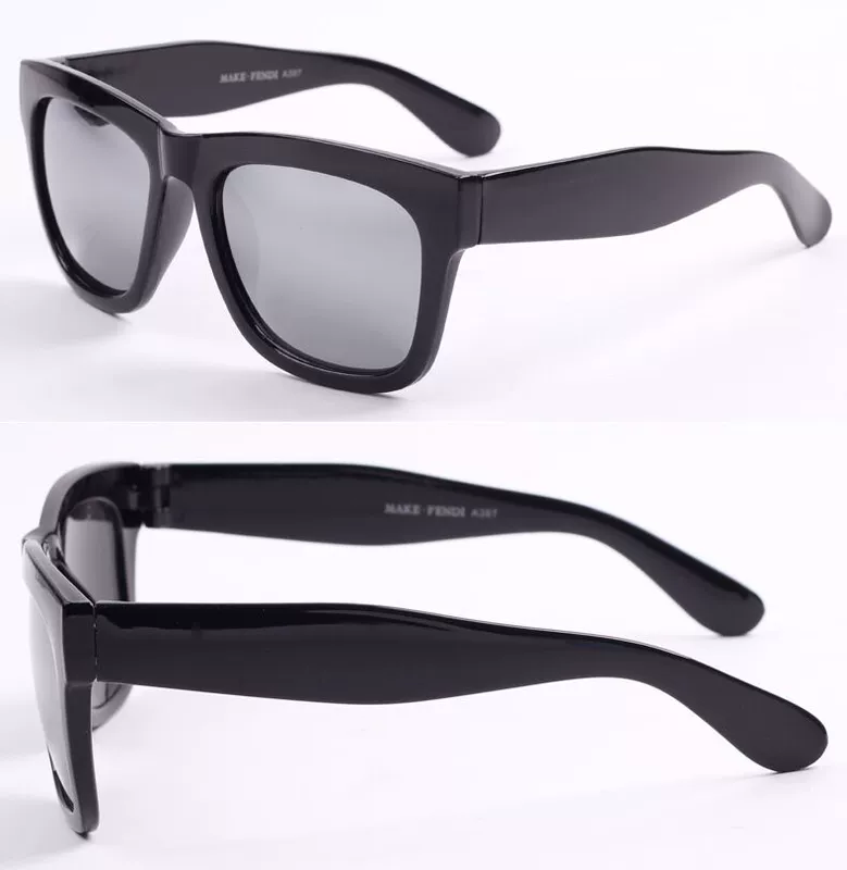 2018 new slim couple kính mát retro hipster box nam giới và phụ nữ sun shade sunglasses mua hai tặng một miễn phí