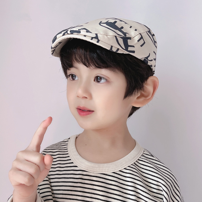 Spring Baby Hat Men and women Inumberen berets Hood Fashion Tide Duck Tongue Hat Summer Sun Hat Child Hat Thin