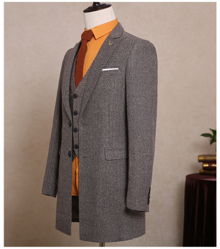 Costume homme en lainage pour Quatre saisons - Ref 1570787 Image 25