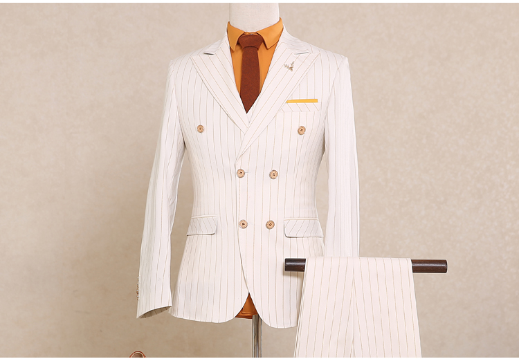 Costume homme en lainage pour automne - Ref 1576566 Image 9