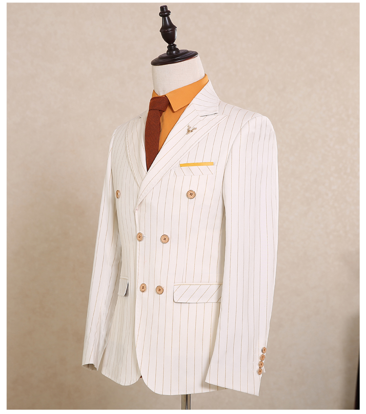 Costume homme en lainage pour automne - Ref 1576566 Image 25