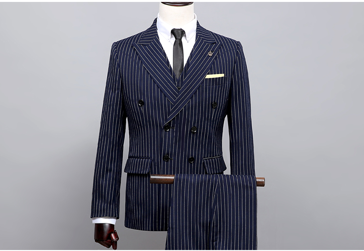 Costume homme en lainage pour printemps - Ref 1570859 Image 9