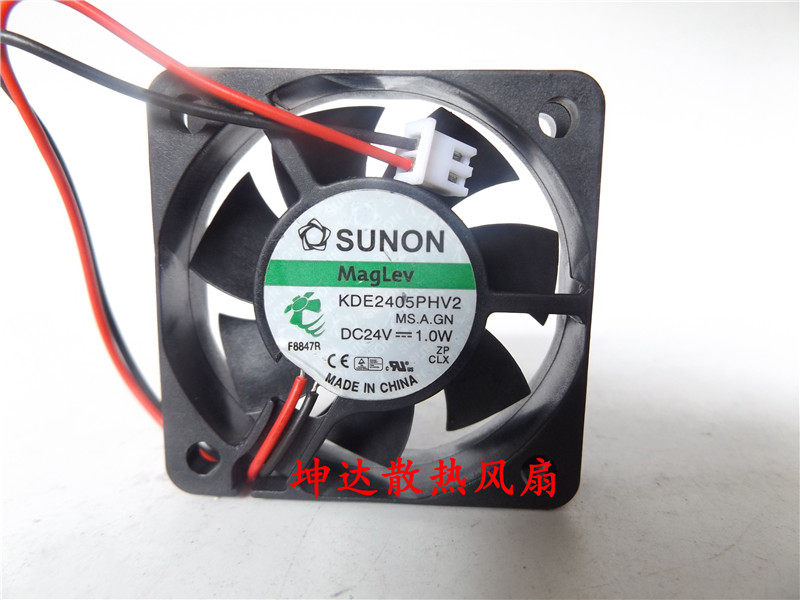 Original built quasi sunon KDE2405PHV2 PFVX 5CM 5015 24V 24V cooling fan