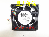 Original nidec 24V 0 11A 6CM D06T-24TU 61BH10 4-wire industrial wind frequency converter