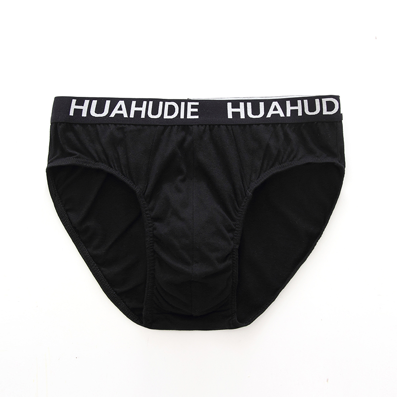 Quần lót cotton nam đầu chữ U tăng lồi cộng với quần lửng XL XL chất liệu cotton màu hồng trẻ trung eo thon quần lót nam cotton cao cấp