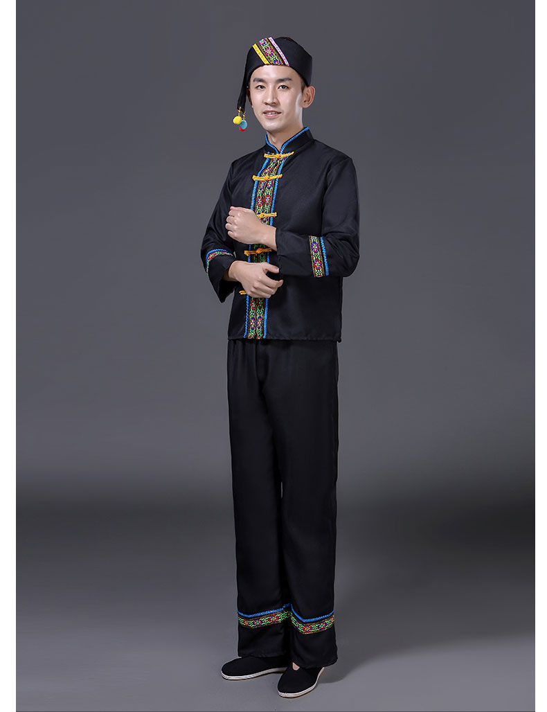 Miao trang phục dân tộc thiểu số Vân Nam trang phục múa dân tộc Quảng Tây trù Li đồ dân tộc