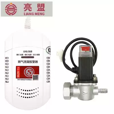 New counter alarm shut-off valve household gas gas liquefied gas combustible gas automatic break