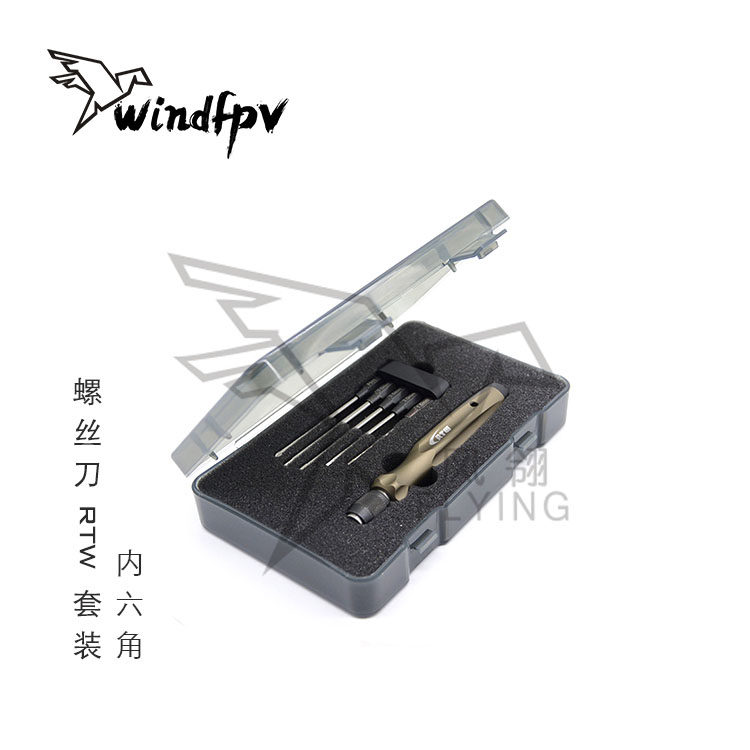 WindFpv Inner Hexagon Taiwan Original Factory High Quality Screwdriver RTW Suit Crossing Machine Model Drone