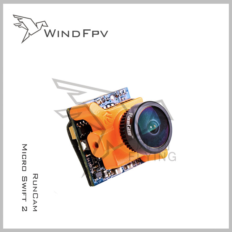 RunCam Micro Swift 2 micro-rain swallow FPV crossing machine camera 2-generation voltage detection OSD