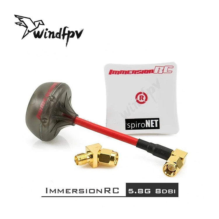   ImmersionRC 5 8G 8dbi map Fertilizer Shark Faatshark flat antenna right-handed