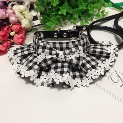 Милый чокер с бантиком, хлопковый шарф для принцессы