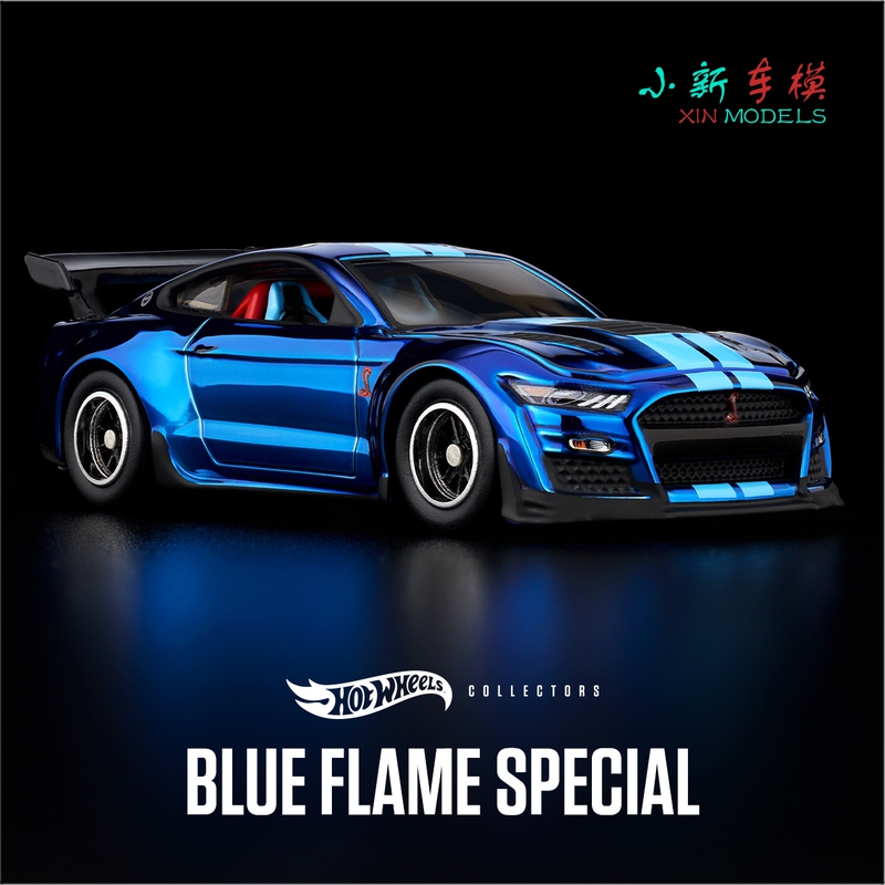 Hot Wheels Rlc Mustang Shelby Gt500 Code Red Shelby 1/64 Electroplated