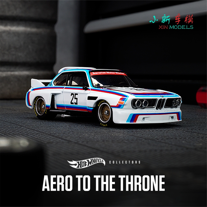 Hot Wheels Rlc 1/64 Elite Elite64 1975 Bmw Bmw 3.0 Csl Race