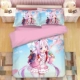 Yếu tố thứ hai dễ thương phim hoạt hình phim hoạt hình Hatsune Miku ký túc xá Double Double quilt một gia đình bốn - Bộ đồ giường bốn mảnh