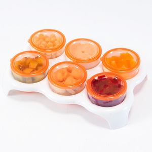 冷冻软底存储盒套装60ML*6个