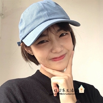 Japanese GP solid color washed duck tongue hat Joker casual men and women tide summer sunshade sunscreen baseball cap couple