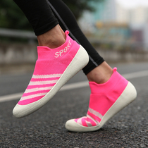 Special indoor sports gym treadmill shoes men and women shock absorption soft bottom yoga non-slip training squat socks shoes