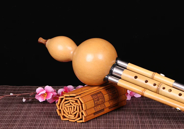 Nhạc cụ cucurbit Vân Nam Jinzhu chơi cucurbit chuyên nghiệp C xuống B điều chỉnh nhỏ D âm G điều chỉnh F điều chỉnh F - Nhạc cụ dân tộc