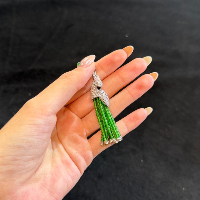 【Xiaoyao】Natural Grade a Jadeite Design Round Bead Pendant*Cxy/A03/Diverse Styles/1 Piece