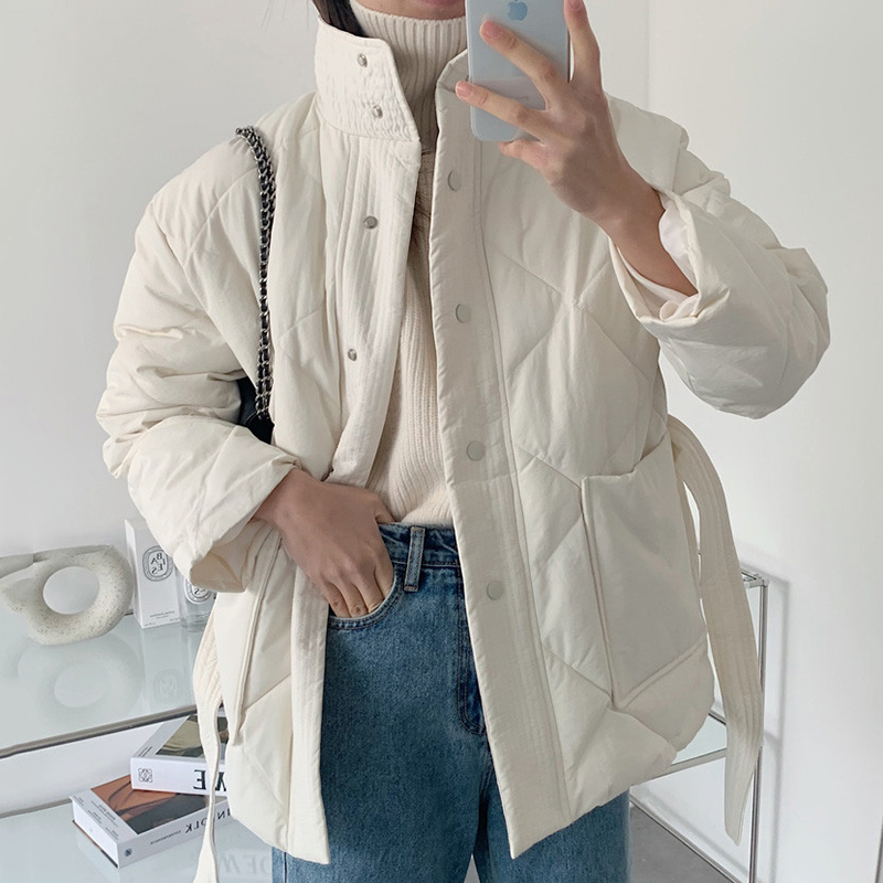 France Rouje Damas Winter Gao Ning Lingling Linglei Warm Cotton Pocket Pocket Pocket Black Low Coat France Rouje Damas Winter Gao Ning Lingling Linglei Warm Cotton Pocket Pocket Pocket Black Low Coat