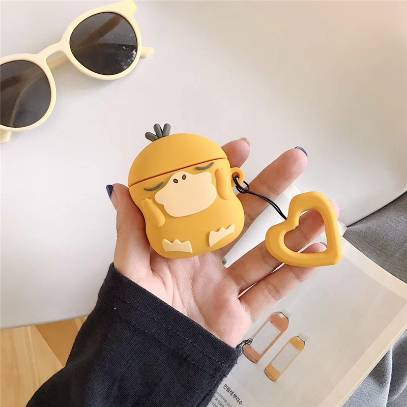 Apply airpods protective sleeves Apple headphones Cartoon cute airpods2 Second generation iPhone silicone ipod Bluetooth box aipods shell generation generic airp