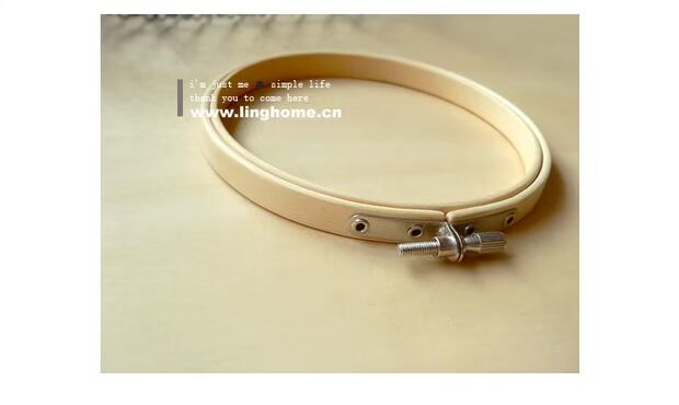 Nhật ký đơn 桧 gỗ thêu thêu chữ thập thêu đường kính 12CM điều chỉnh - Công cụ & phụ kiện Cross-stitch tranh thêu chữ thập giá rẻ