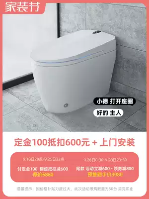 Germany Deheton integrated smart toilet automatic Ai voice toilet electric toilet with water tank household remote control