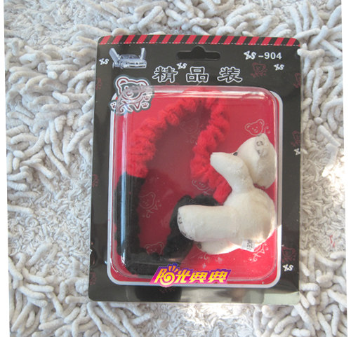 Car Cartoon Rear Camera Mirror Cover Small Bear Car Interior Decoration Products Car Interior Products 4 Colors