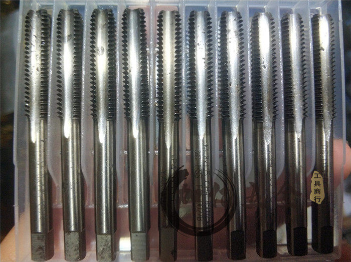 Second-hand old tap OSG straight groove tap drill imported machine with tap M3 M4 M5 M6 M8 M10