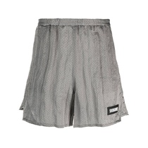 Sankuanz Shangguan Zhe geometric pattern sports shorts women 2021 new luxury