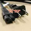 Original 8 word National standard American two plug 2 hole power cord 0 5 m 1 1 5 1 8 3 m copper core TV AC cable