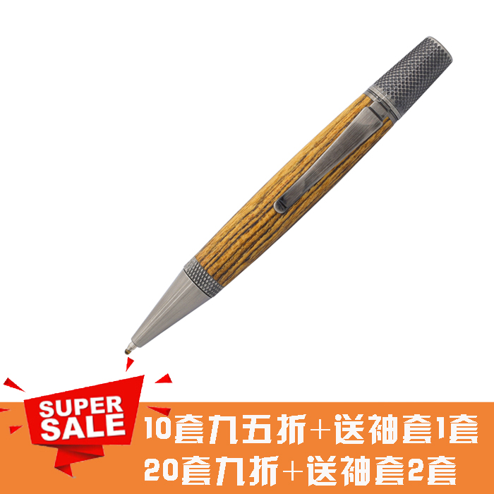 Rizheng 306# Sagittarius ballpoint pen accessories single tube DIY pen accessories black metal high-end gifts