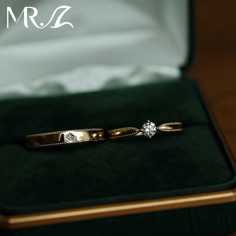 Кольцо Mr. Z Jewelry женское золотое размер 5