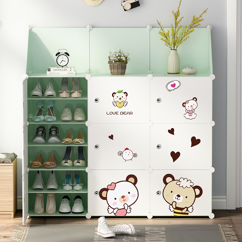 Simple shoe rack home indoor good-looking storage Shenzer doorway shoe cabinet multilayer dust-proof economical type dormitory large capacity