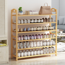 Simple shoe rack Sub-multilayer home Entrance Door Shoe Cabinet of Viner Interior Economical Type Student Dormitory Shelve