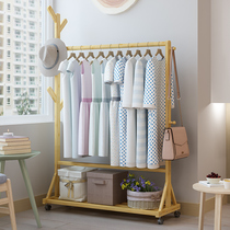 Simple Landing Style Dorm Clothes Hat Rack Bedroom Hanging Clothes Hanger Son Home Clothes Folding Small Space Containing Shelf