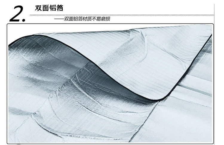Tấm lót chống ẩm Ngoài trời 3 người - 4 người dày 200x200 Độ dày hai mặt tăng cường Lá nhôm nhiều người Thảm trải sàn - Thảm chống ẩm / Mat / Gối